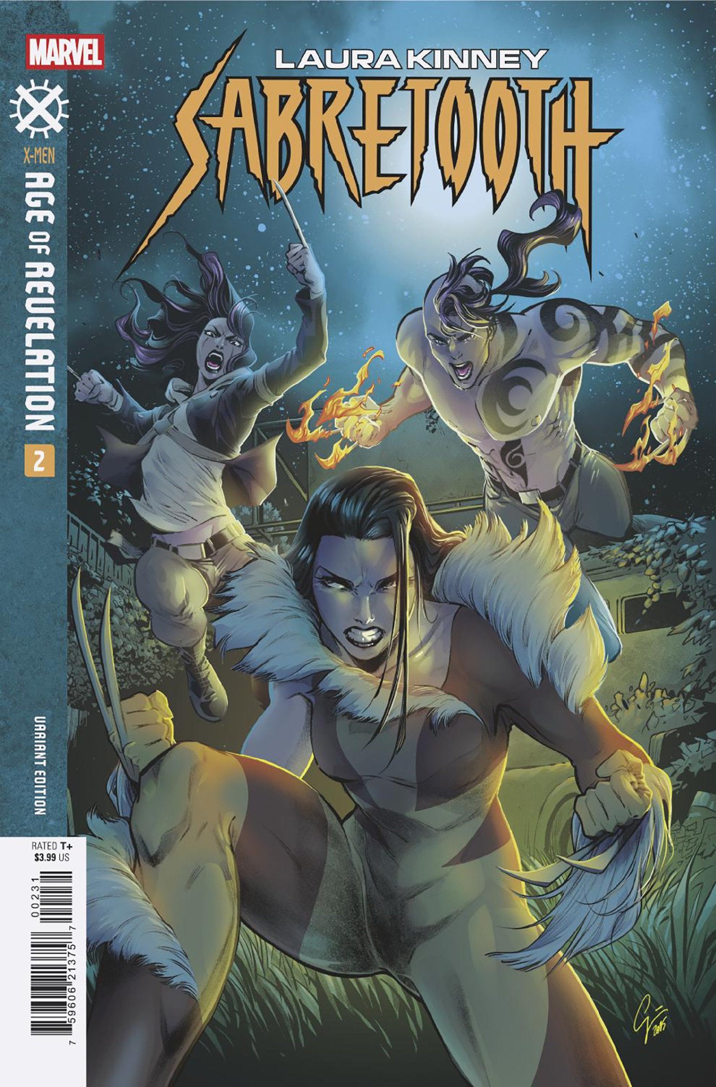 Laura Kinney: Sabretooth (2025) #2C - artist: Valentina Pinti, cover-artist: Jacopo Camagni, New, Old, writer: Erica Schultz