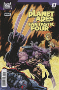 Planet Of The Apes vs. Fantastic Four #3 Scott Hepburn Versus Variant