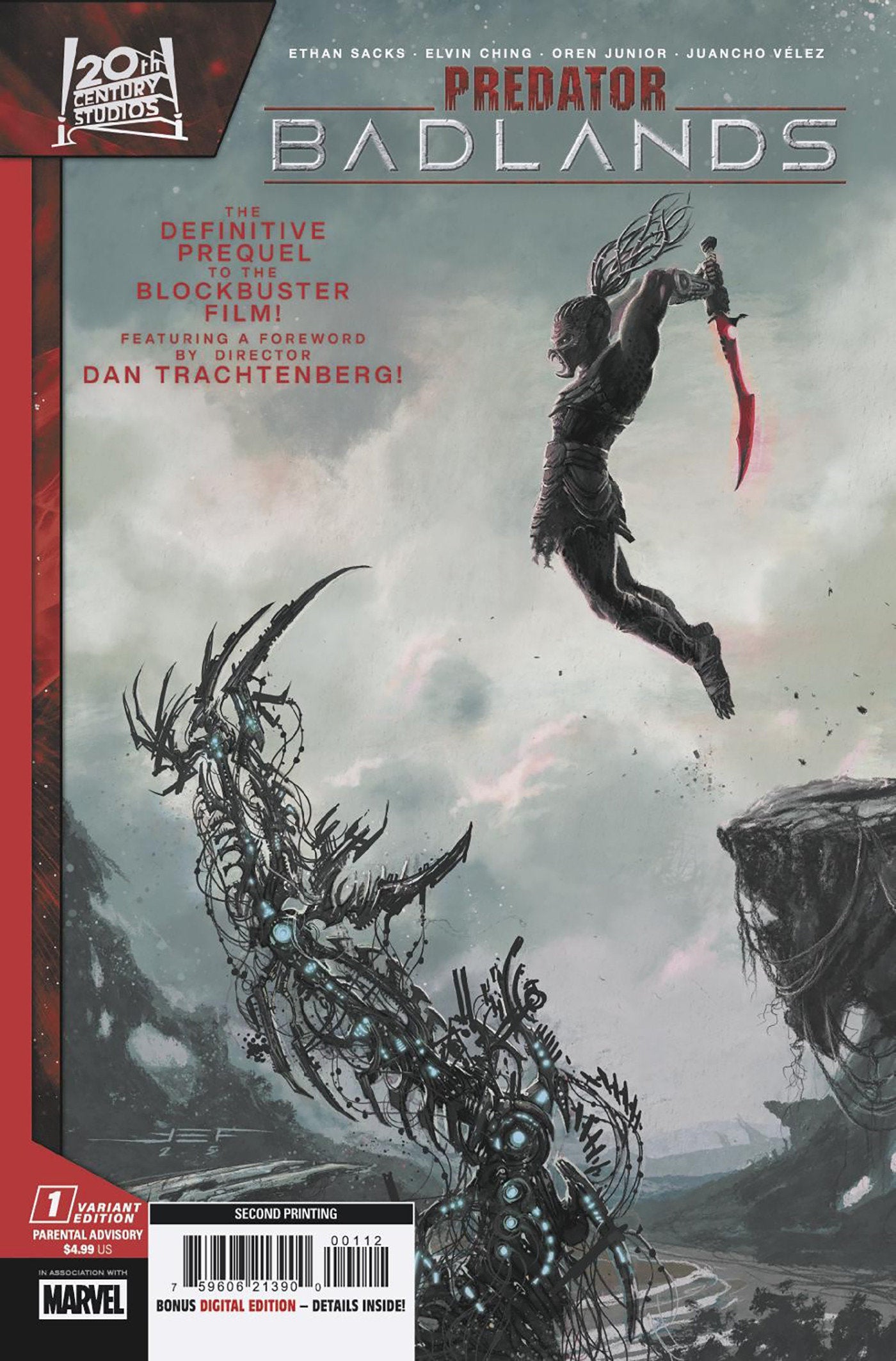 Predator: Badlands (2026) #1 Second Printing