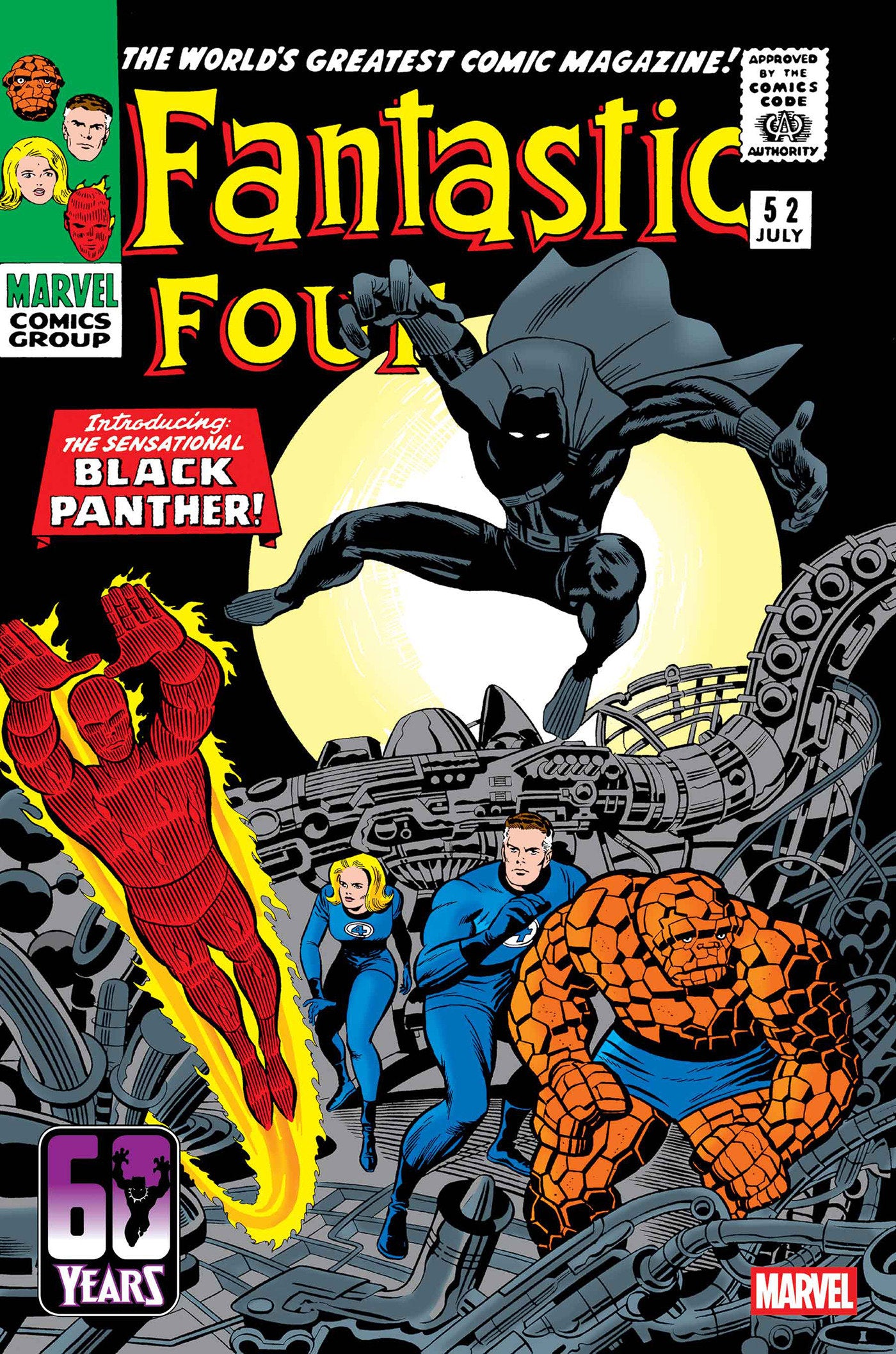 The Fantastic Four (1961) #52B Facsimile Edition