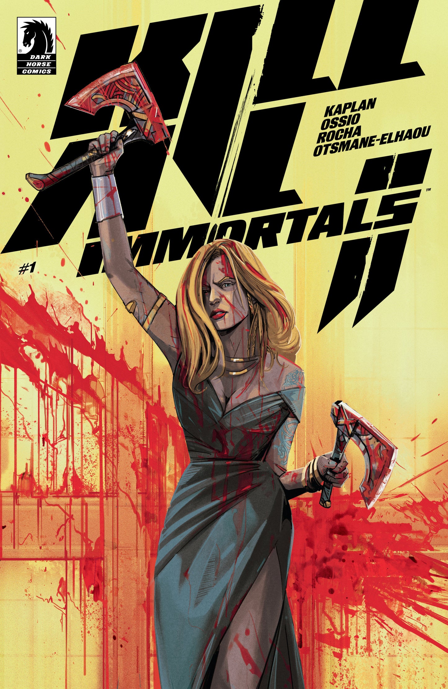 Kill All Immortals II #1 (Cover A) (Oliver Barrett)