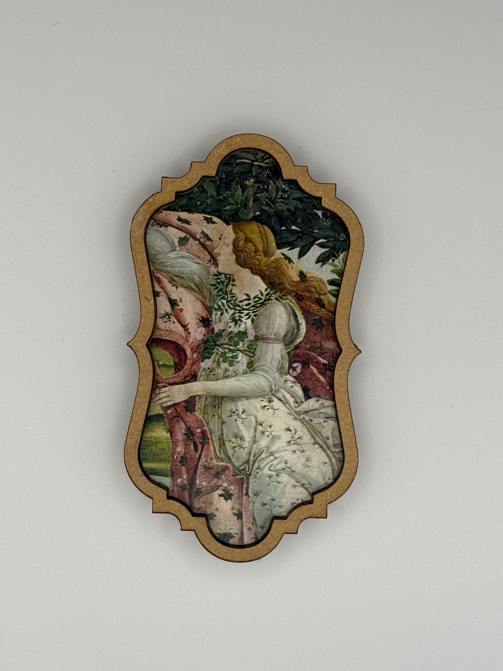 Renaissance Art Wooden Magnet Set of 3