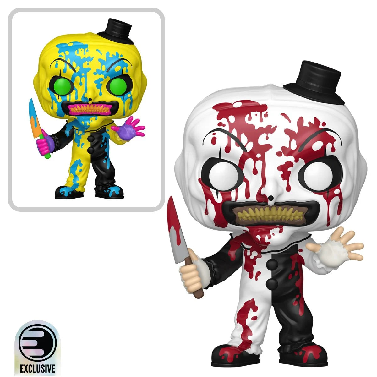 Terrifier 3 Art the Clown Bloody Funko Pop! Vinyl Figure #1948 - Entertainment Earth Exclusive