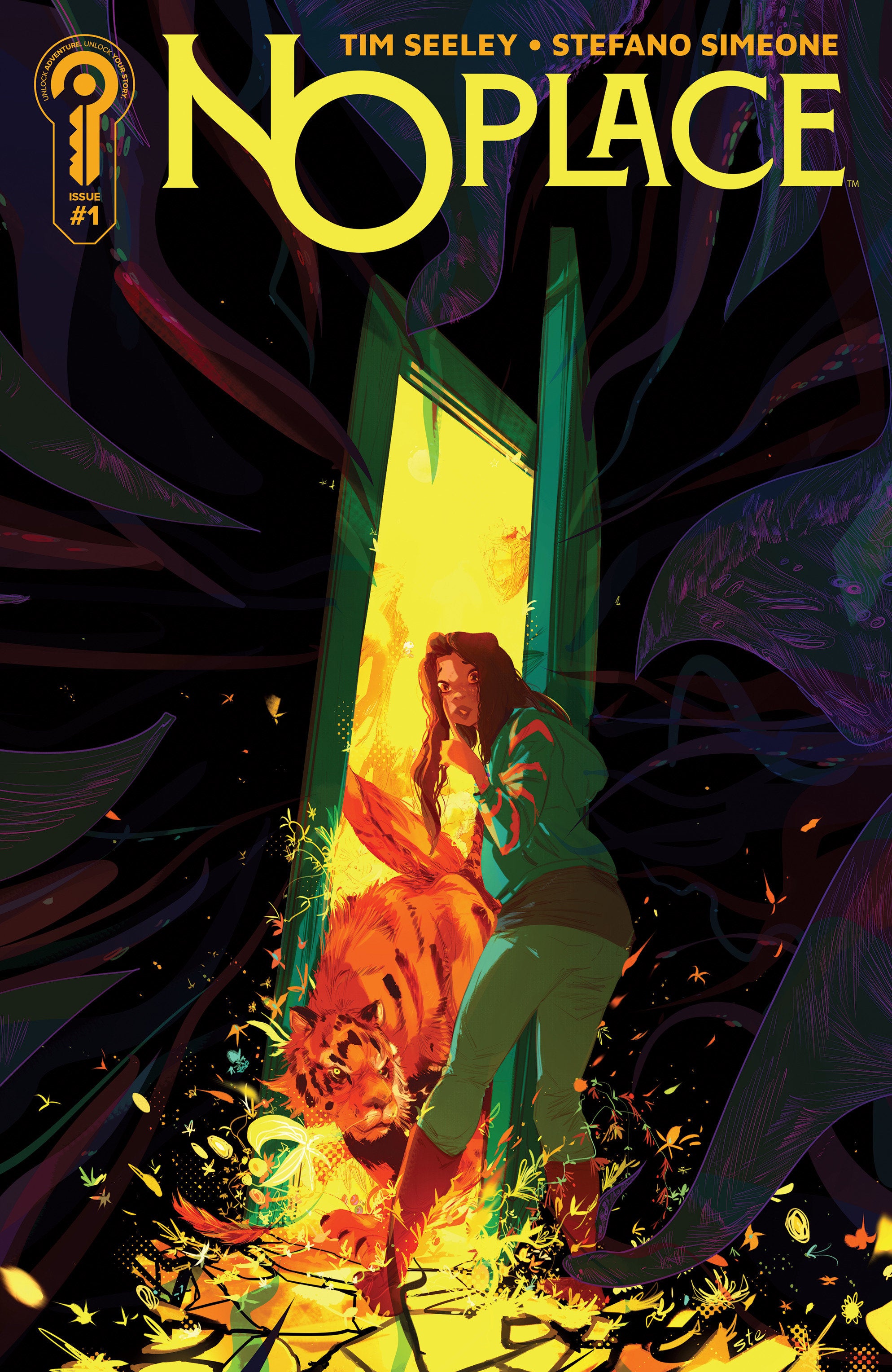 No Place (2025) #1 - artist: Stefano Simeone, cover-artist: Stefano Simeone, New, Old, writer: Tim Seeley