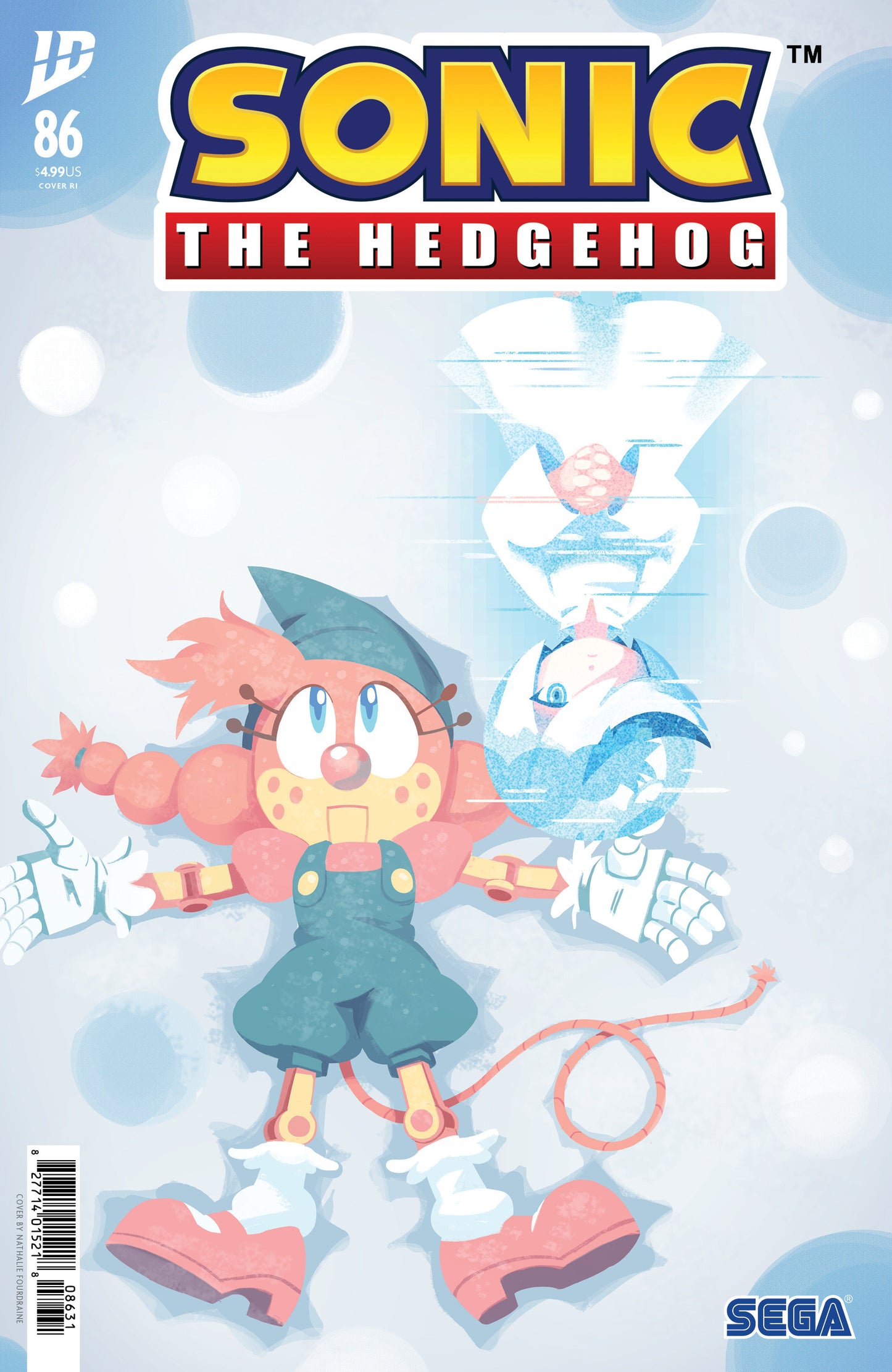 Sonic The Hedgehog #86 Variant Ri (15) (Fourdraine)