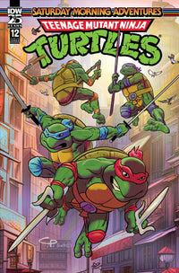 Thumbnail for Teenage Mutant Ninja Turtles: Saturday Morning Adventures (2023) #12B