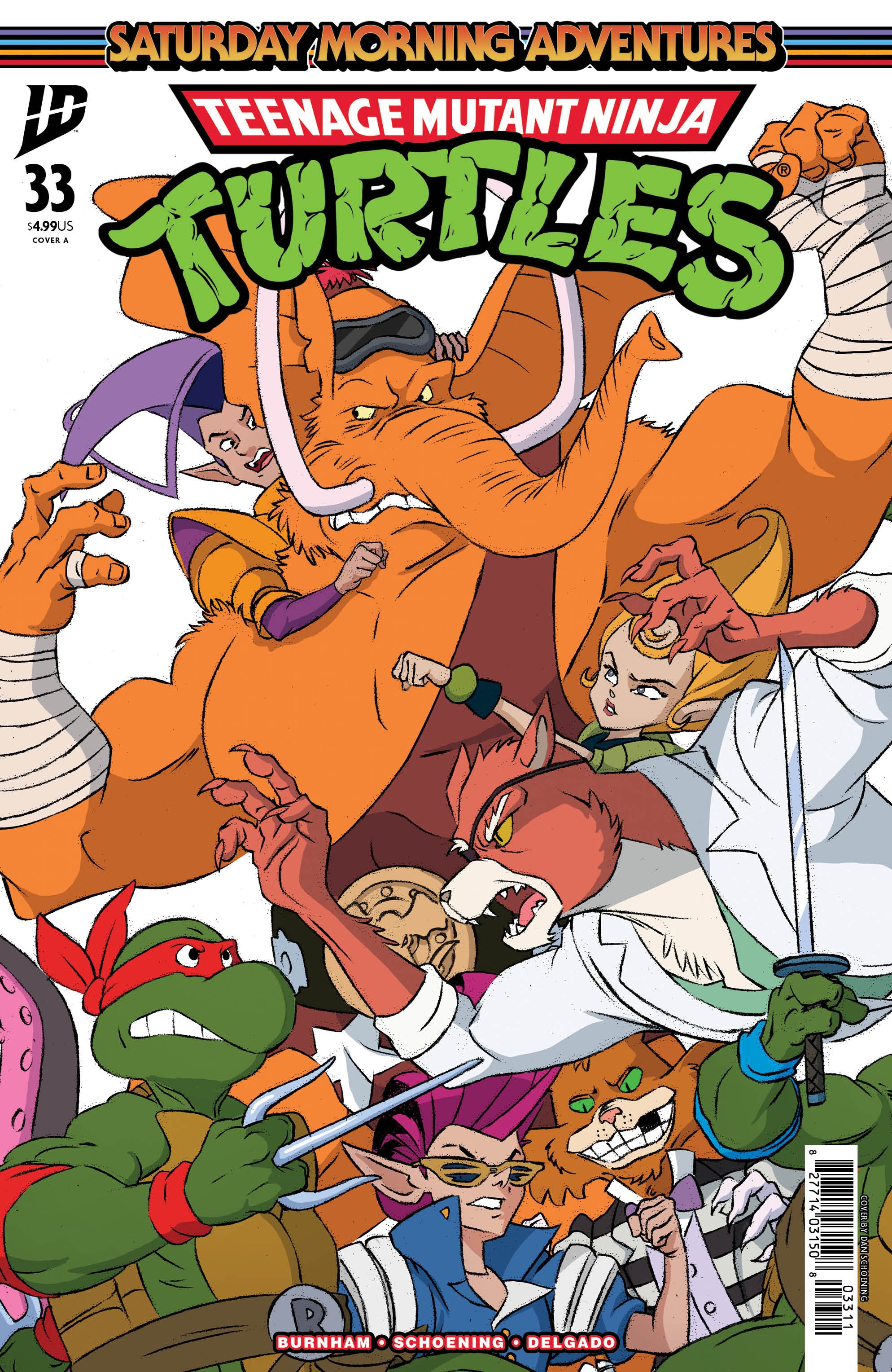 Teenage Mutant Ninja Turtles: Saturday Morning Adventures (2022) #33