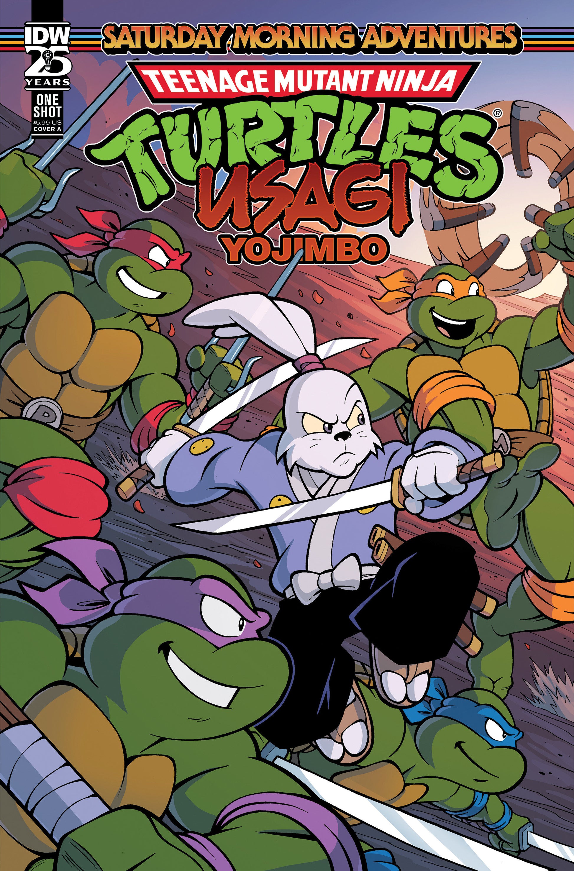 Teenage Mutant Ninja Turtles/Usagi Yojimbo: Saturday Morning Adventures (2024) #1