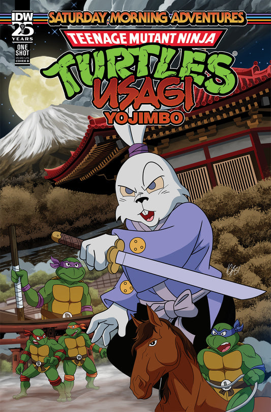 Teenage Mutant Ninja Turtles/Usagi Yojimbo: Saturday Morning Adventures (2024) #1B