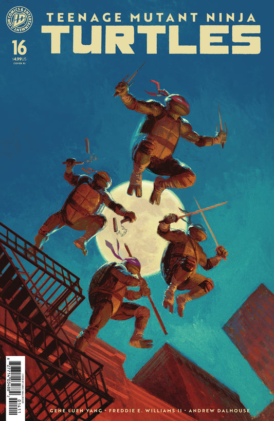 Teenage Mutant Ninja Turtles #16 Variant Ri (75) (Smallwood)