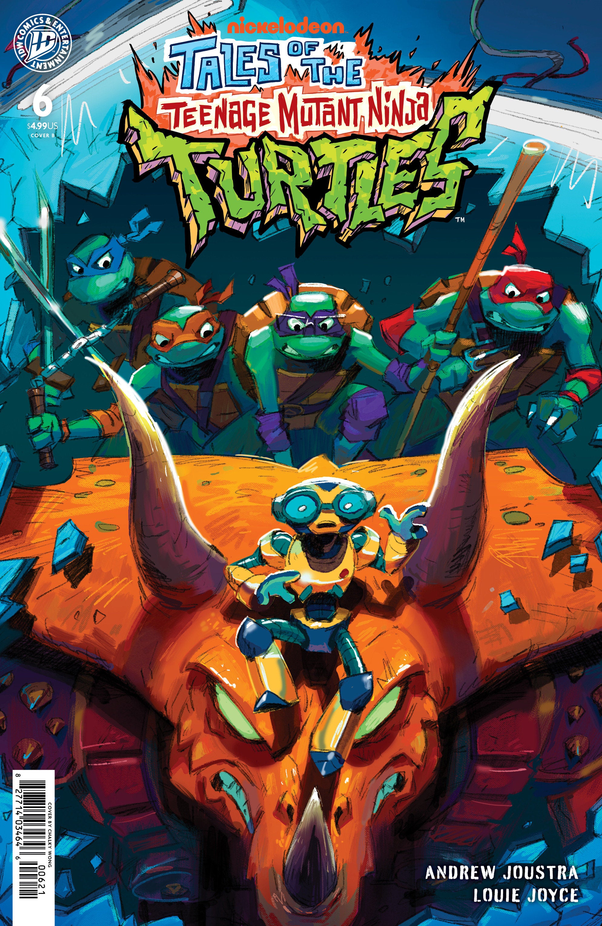 Tales Of The Teenage Mutant Ninja Turtles #6 Variant B (Wong