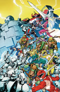 Mighty Morphin Power Rangers/Teenage Mutant Ninja Turtles III #4 M 1:5 Foc Variant Edition (Full Art, Foil Stamp, Tba)