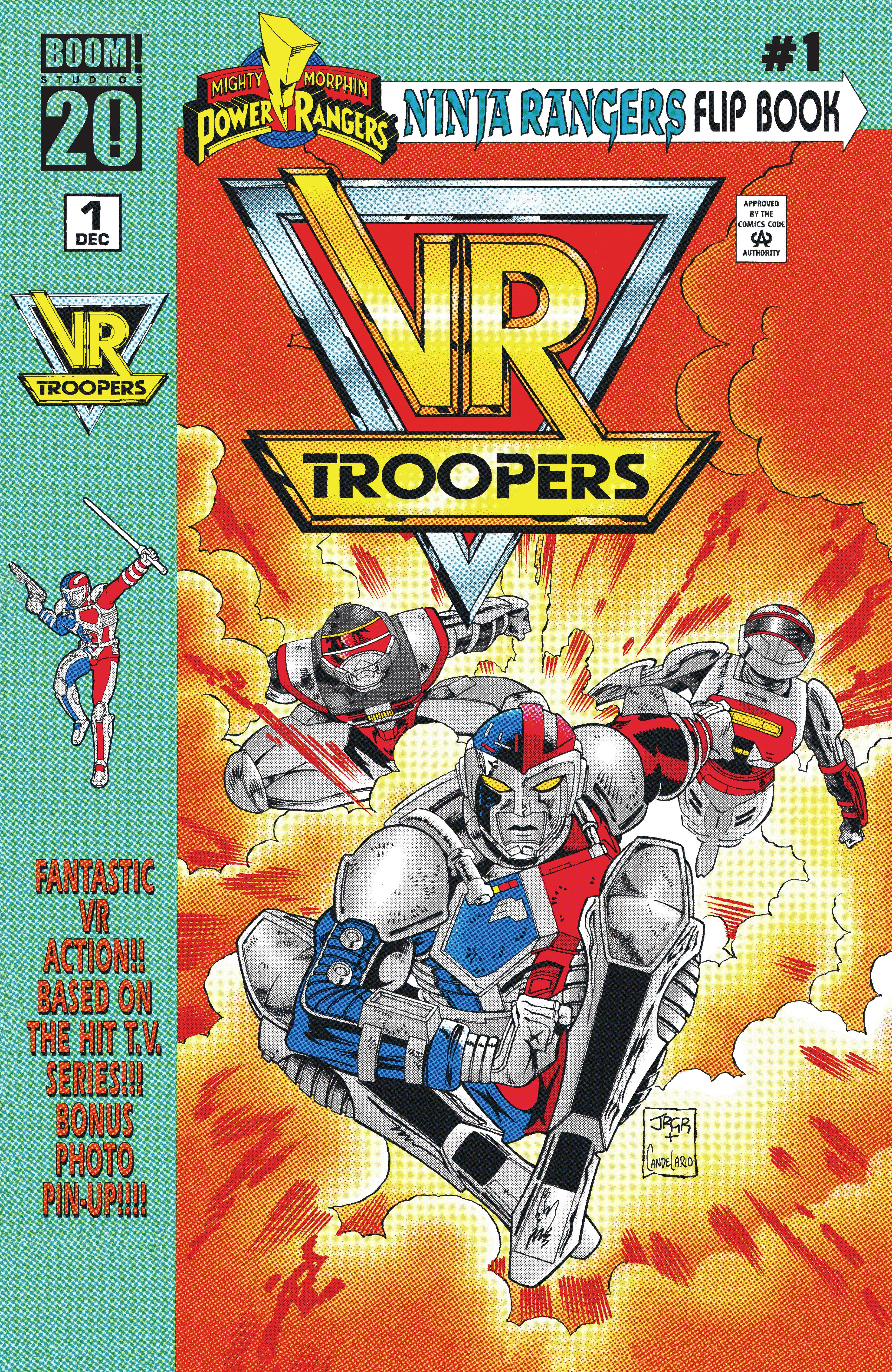Vr Troopers/Power Rangers Flipbook Facsimile Edition #1 A Main (Dressed, Smith & Ross)