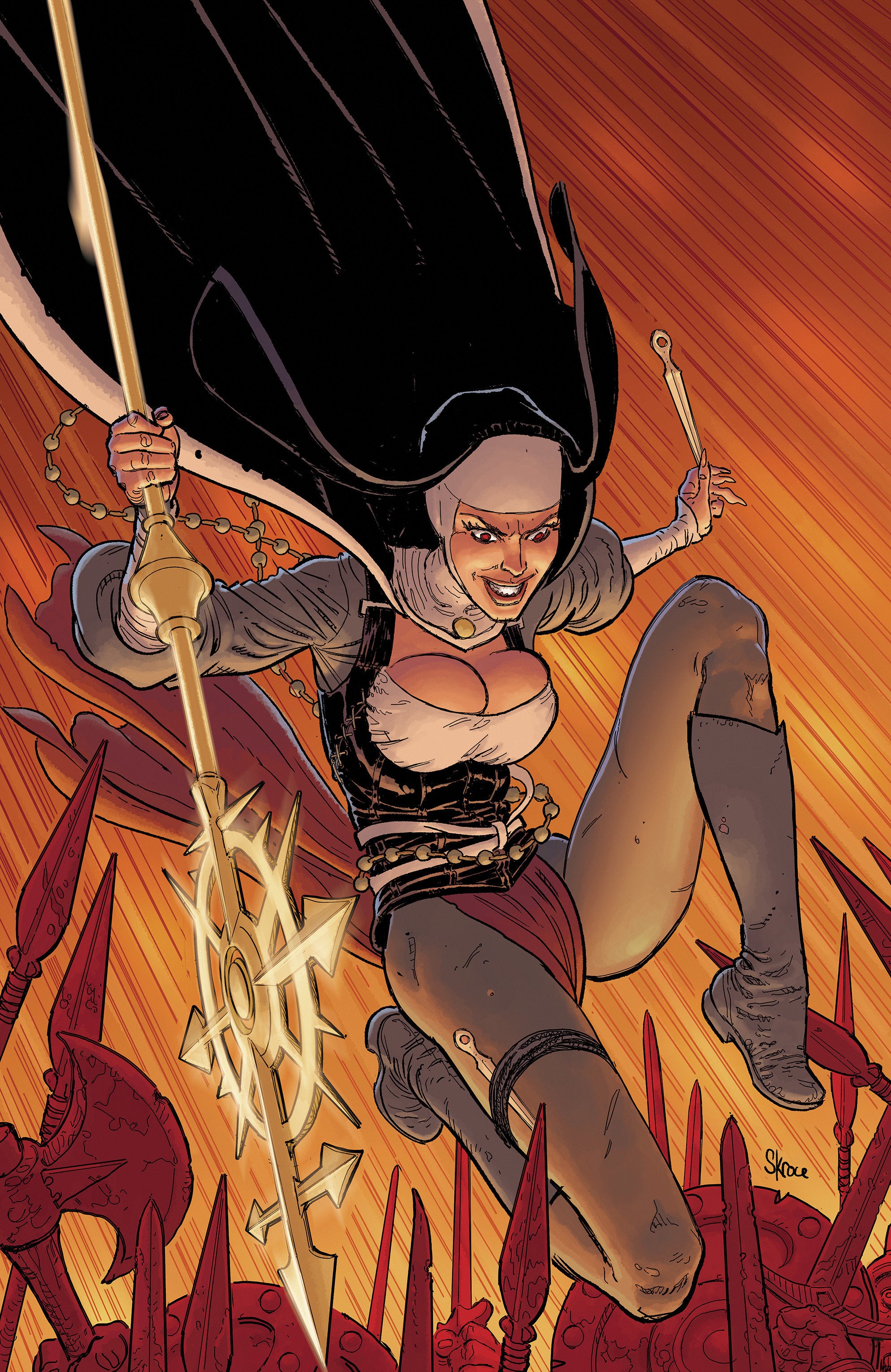 Marian Heretic #5 B 1 in 10 Variant Edition