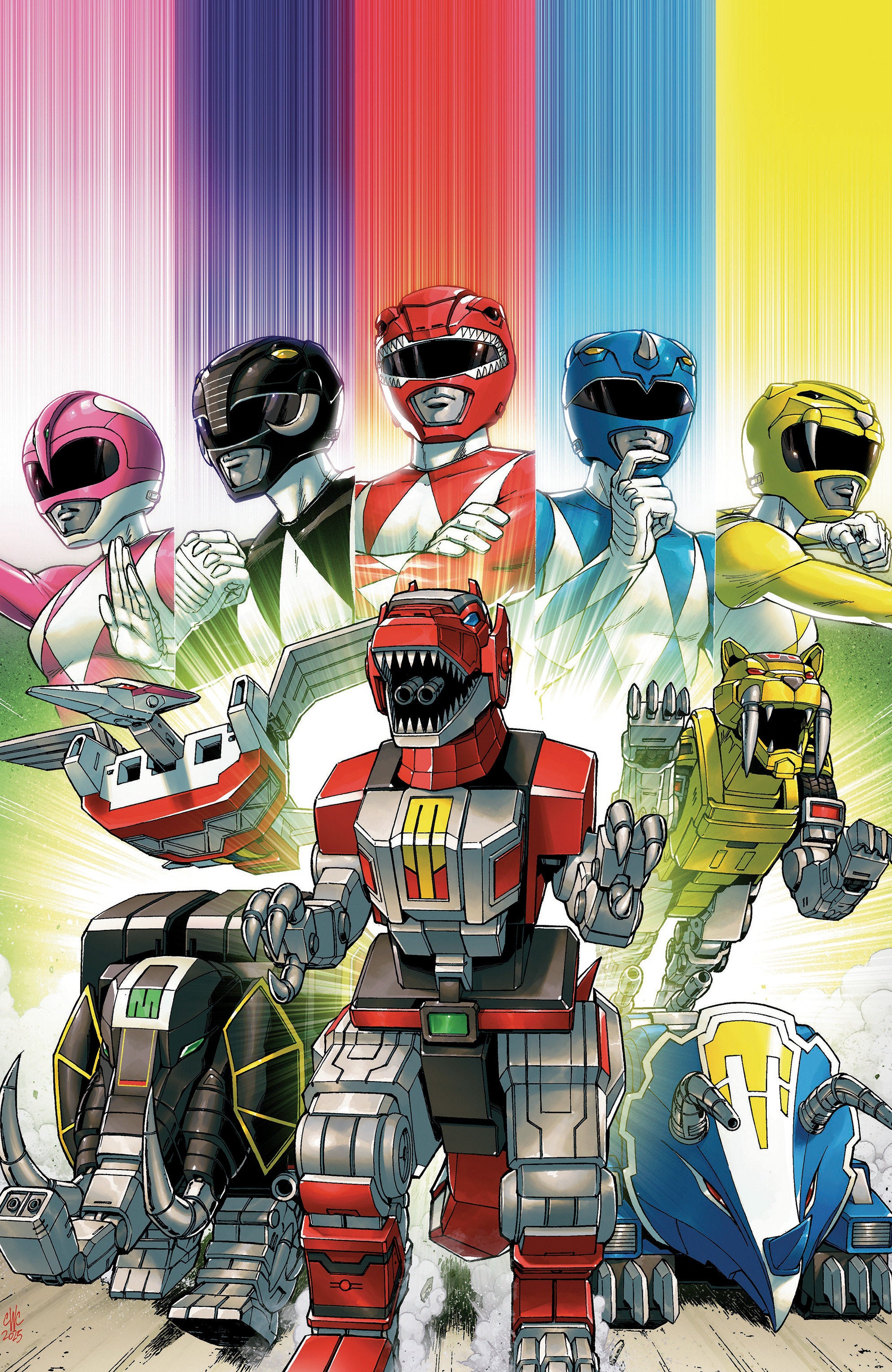 Mighty Morphin Power Rangers: Zord Quest (2025) #1F