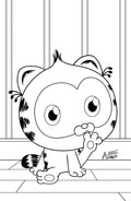 Baby Garfield #1 E 1 in 10 Variant Edition (Full Art, Garbowska)