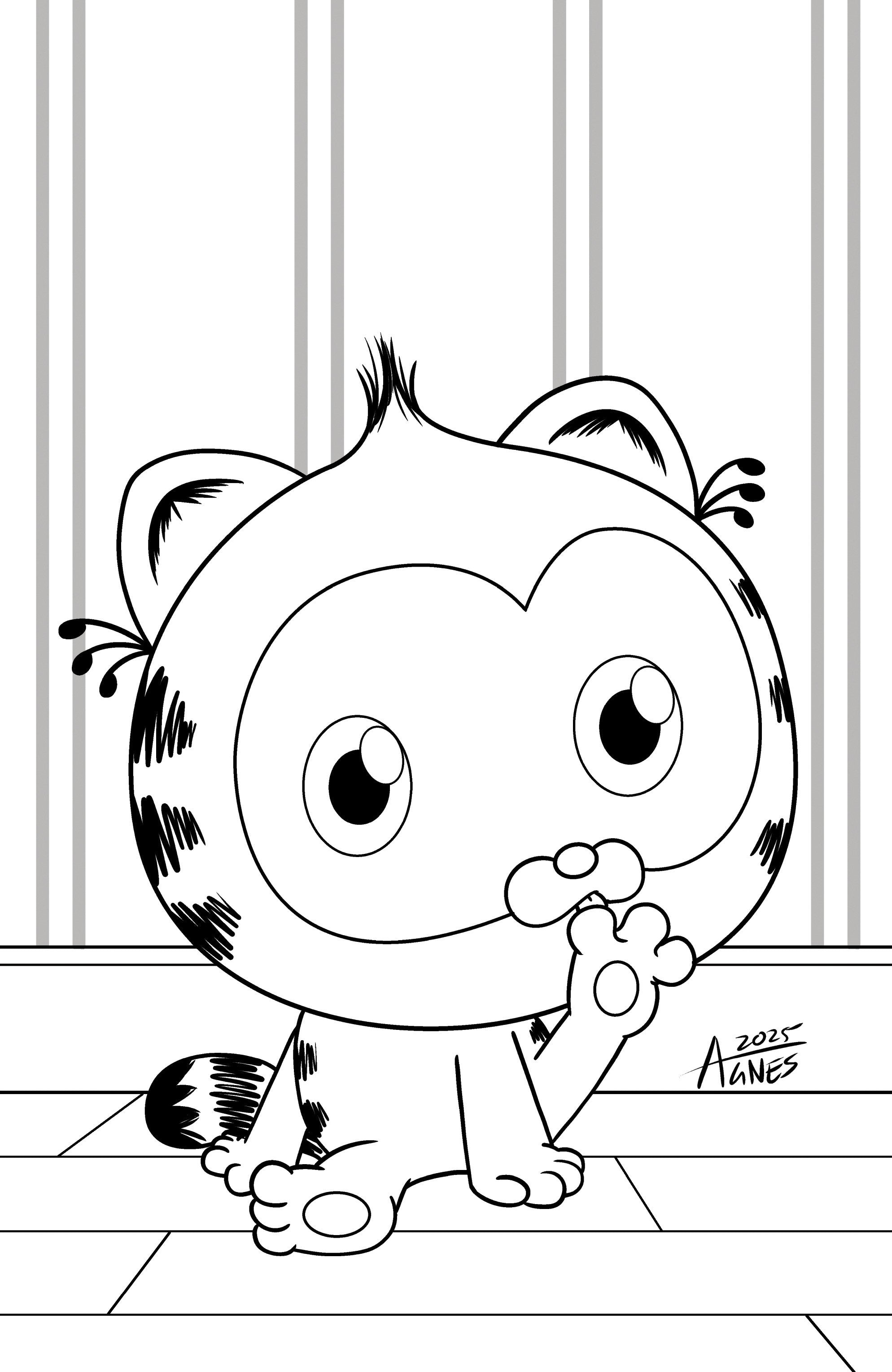 Baby Garfield #1 E 1 in 10 Variant Edition (Full Art, Garbowska)
