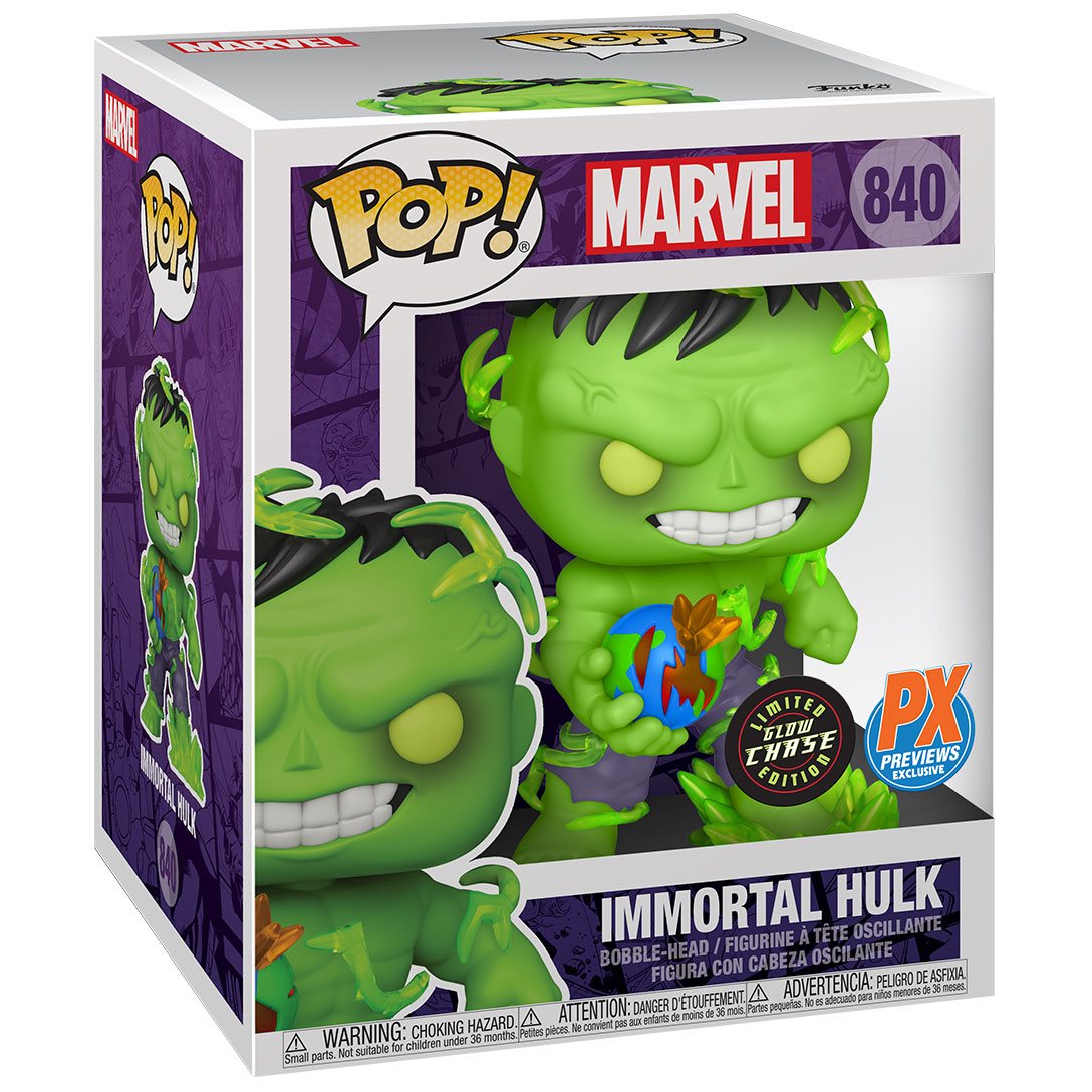 Marvel Super Heroes Immortal Hulk 6-Inch Funko Pop! Vinyl Figure - Previews Exclusive
