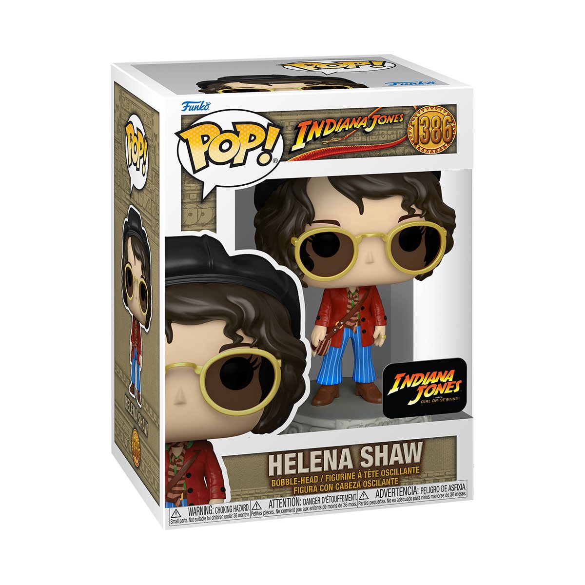 Indiana Jones and the Dial of Destiny Helena Shaw #1386 Funko Pop! Vinyl Figure