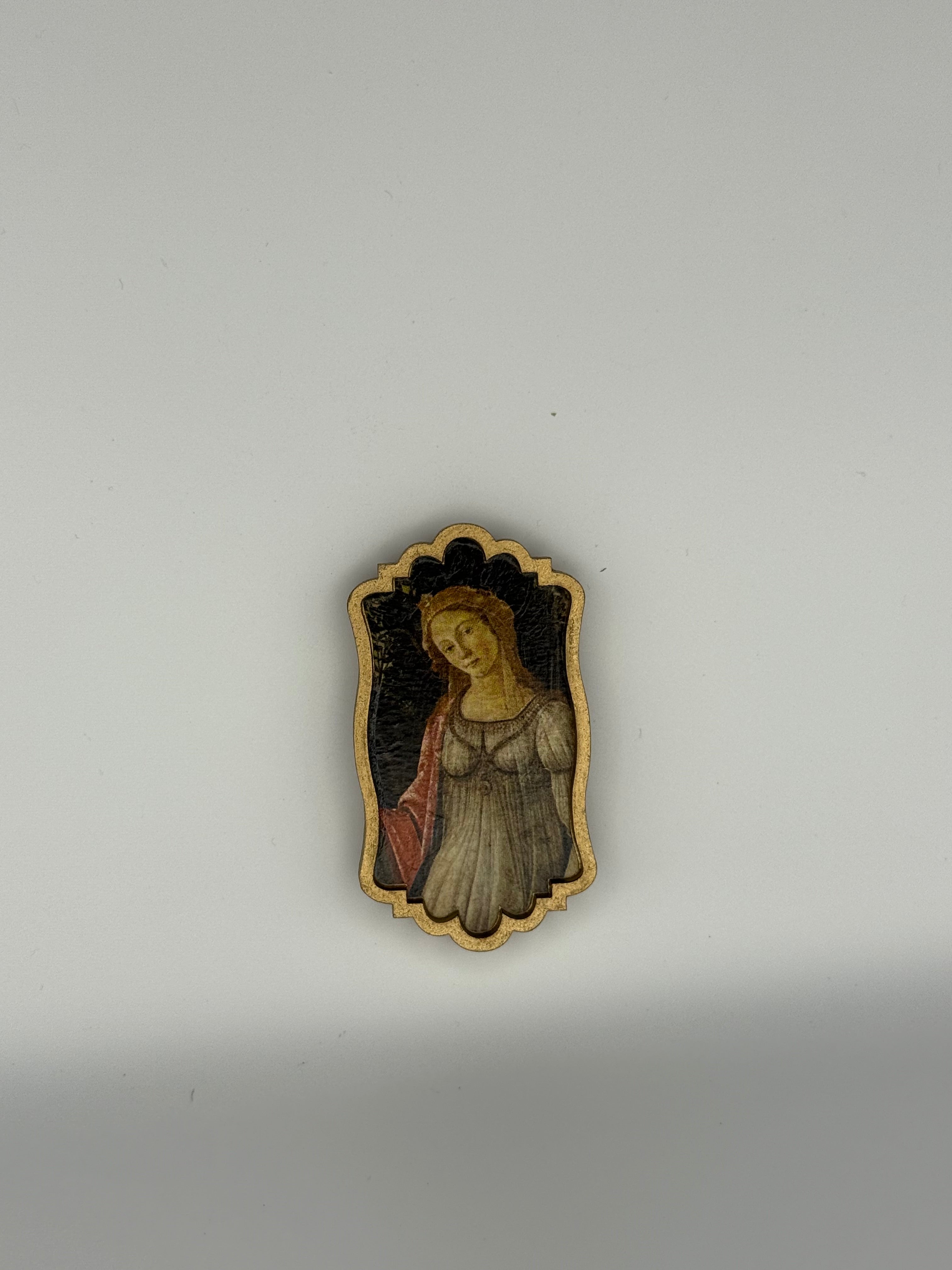 Handmade Wood Art Magnet Set of 3 – Sandro Botticelli, Primavera (c. 1480)