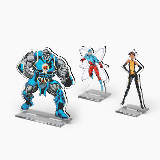 DC 2DZ Acrylic Standees: Pack 4