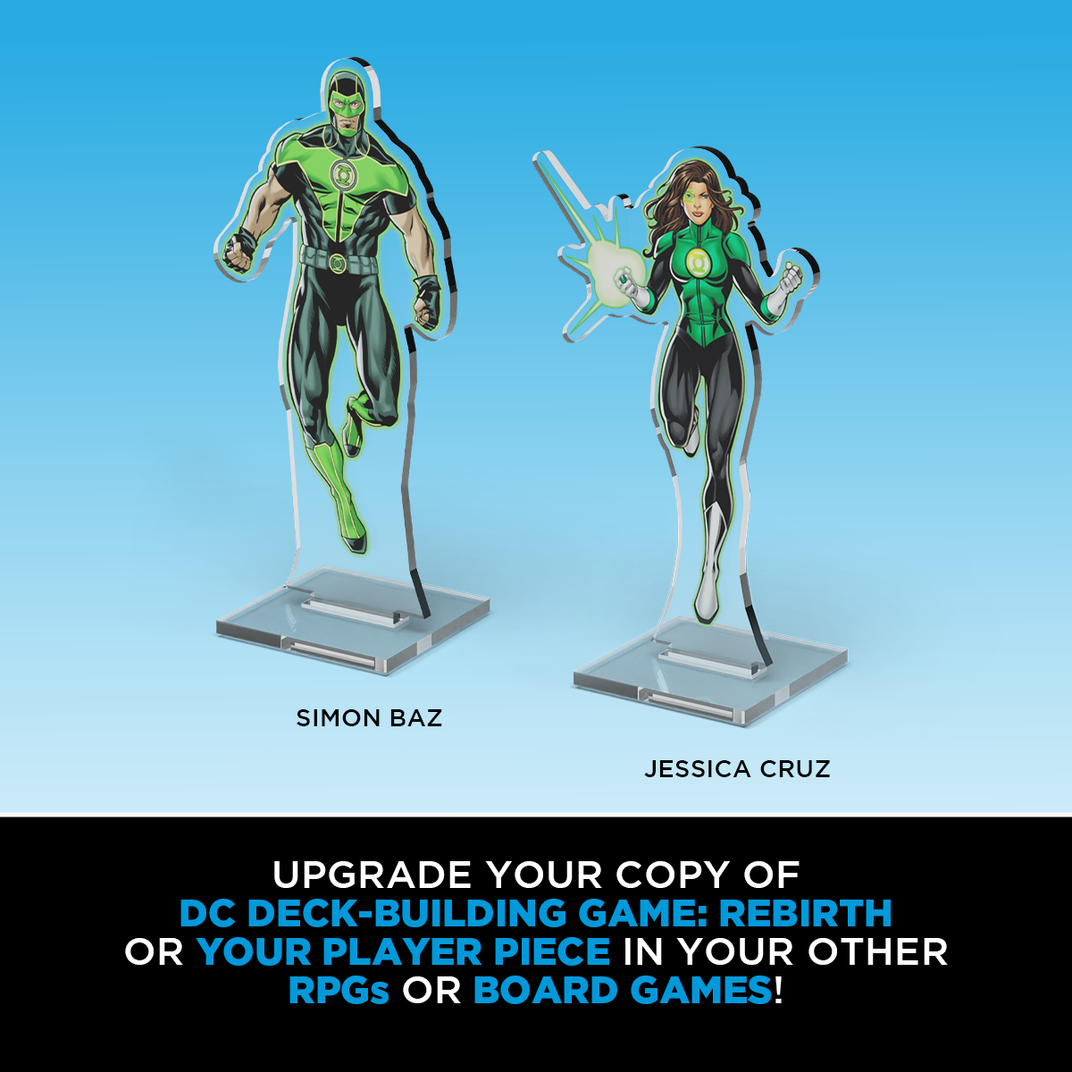 DC 2DZ Acrylic Standees: Pack 1