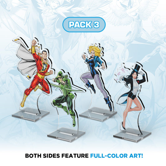 DC 2DZ Acrylic Standees: Pack 3