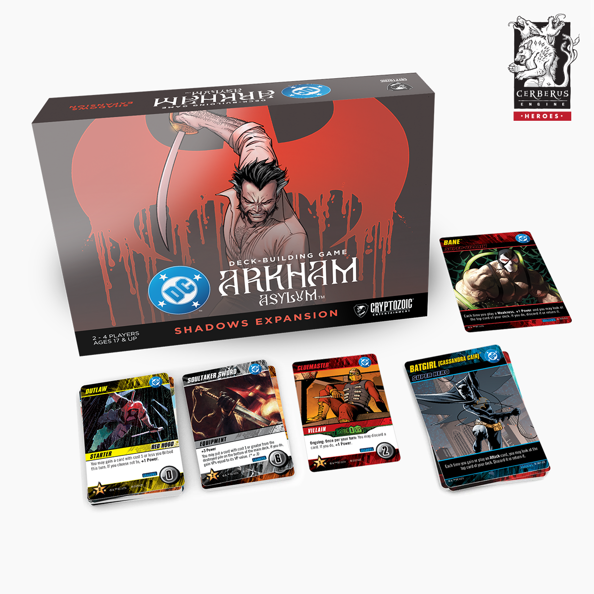 DC Deck-Building Game: Arkham Asylum Shadows Expansion