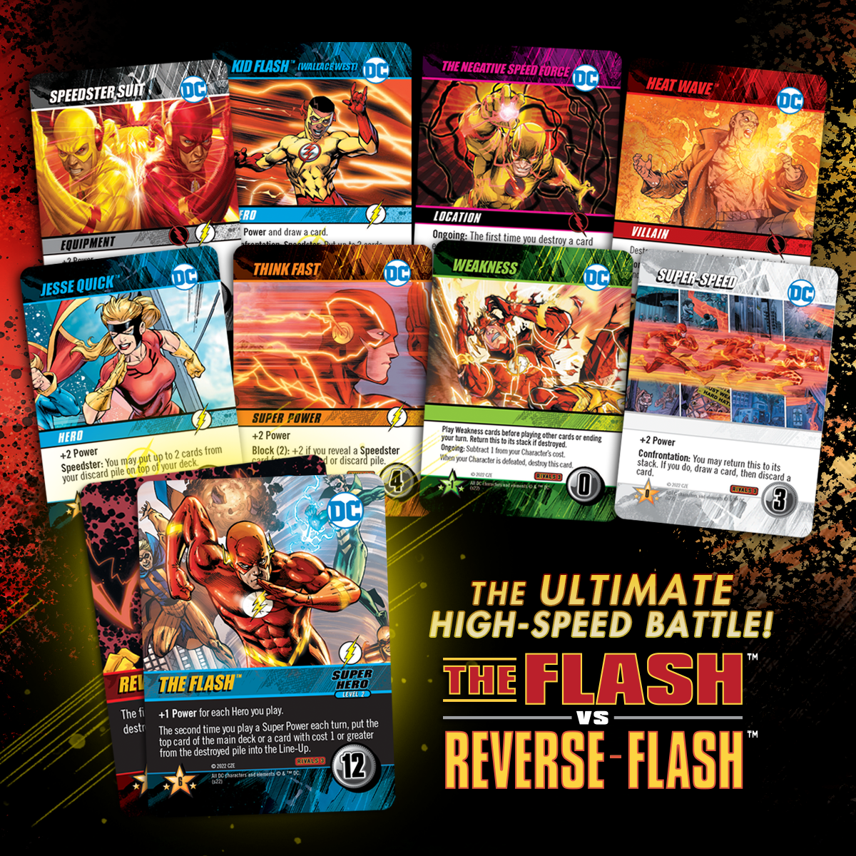 DC Deck-Building Game: Rivals – The Flash vs. Reverse-Flash (KICKSTARTER VERSION)