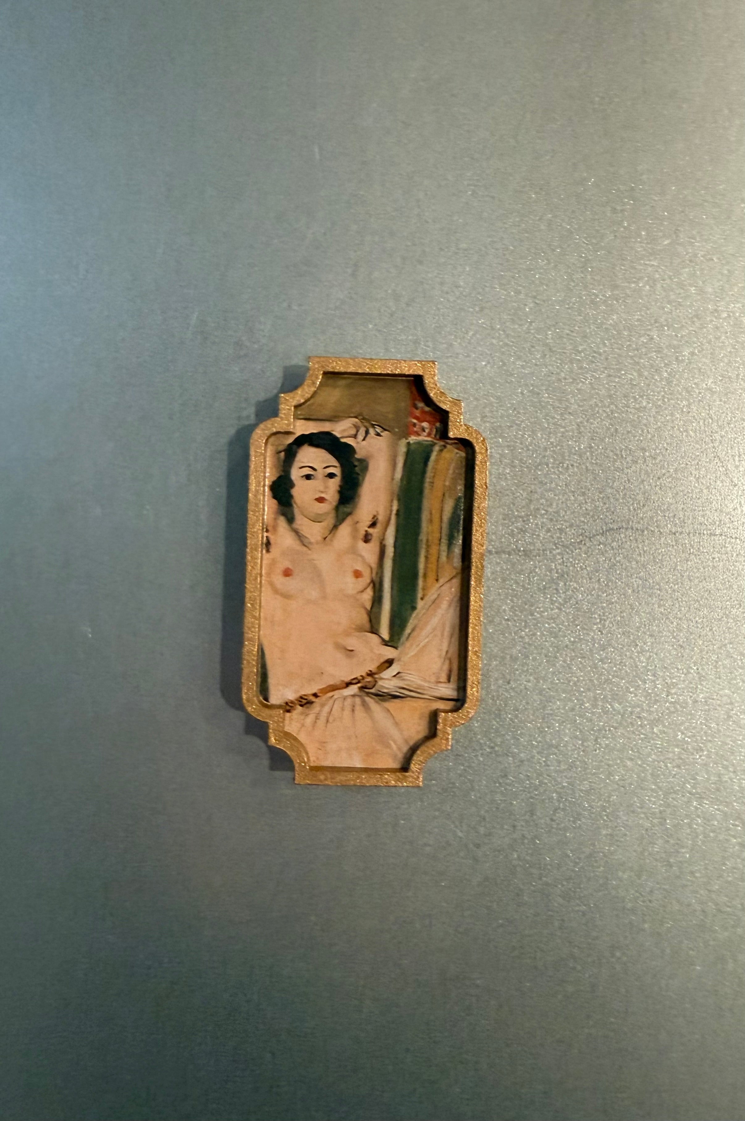 Mini Art Magnet – Odalisque With Raised Arms