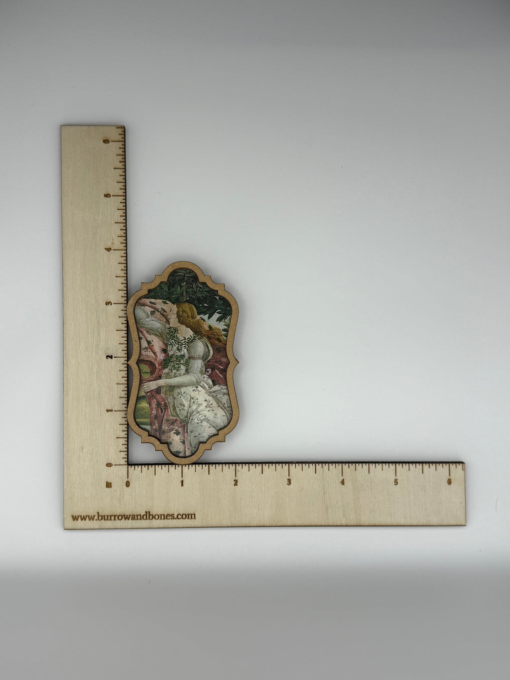 Renaissance Art Wooden Magnet Set of 3