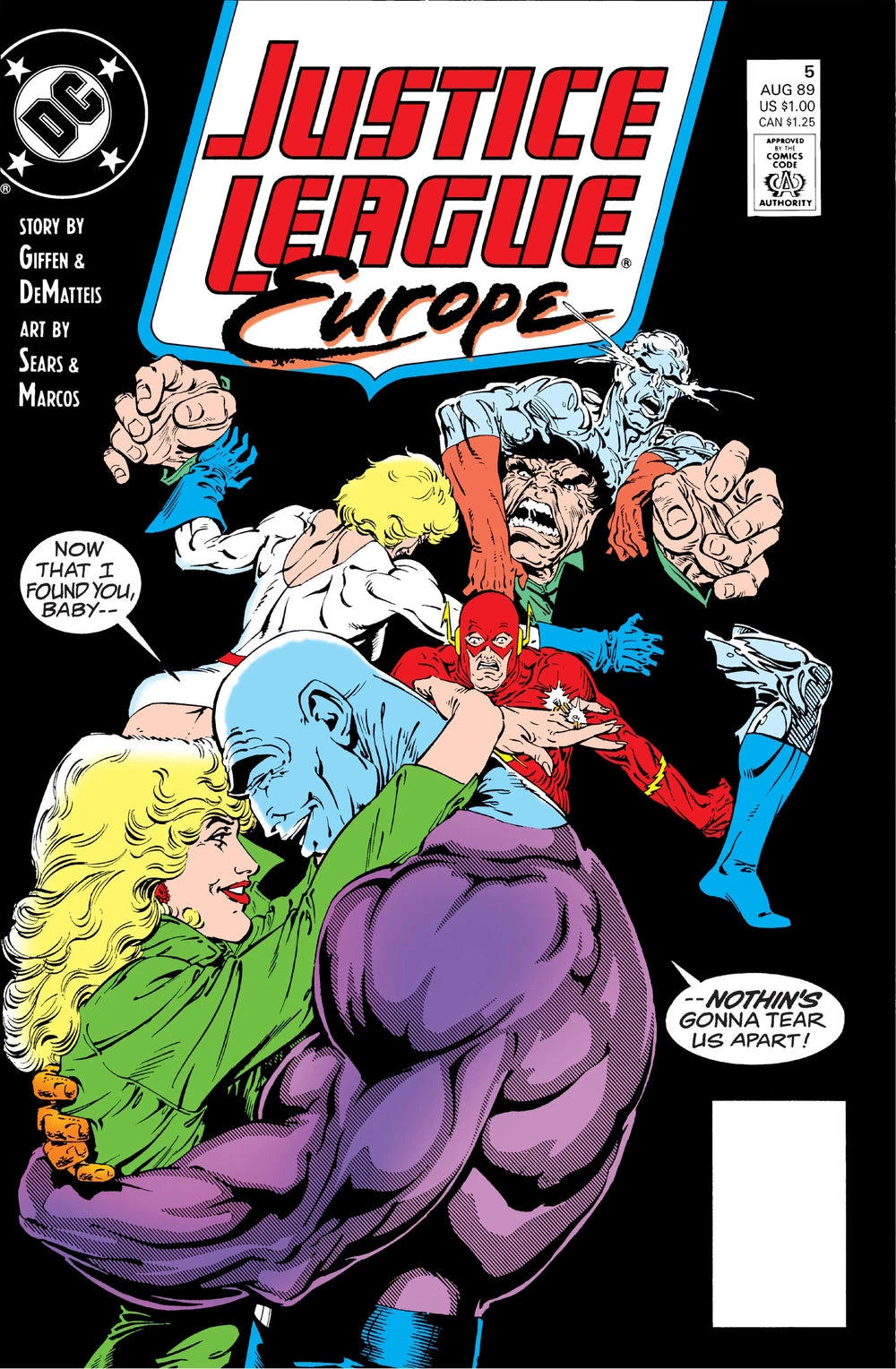 Justice League Europe (1989) #5