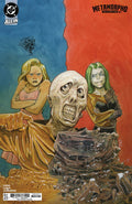 Comic book cover for Metamorphosis Issue 35 by Allin, featuring illustrated characters and a split blue-red background.