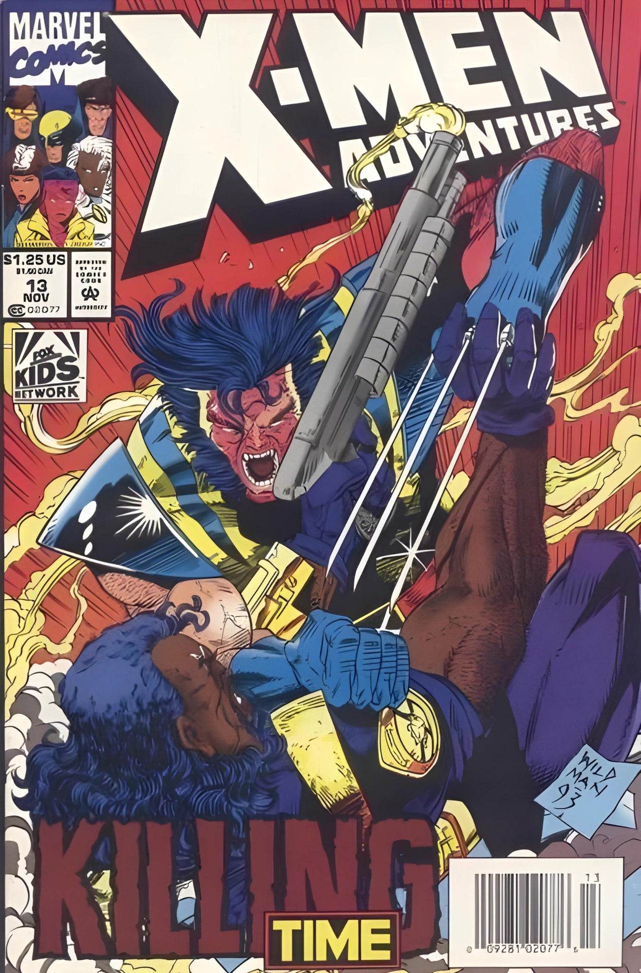 X-Men Adventures (1992) #13 Newsstand Edition