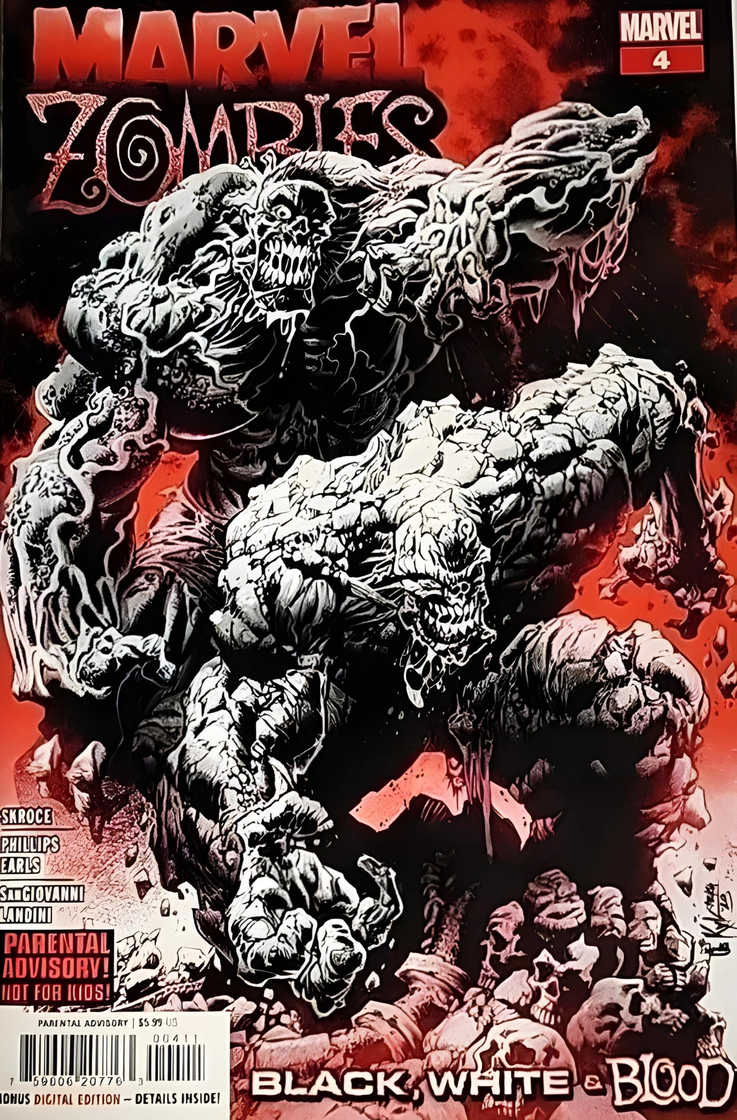 Marvel Zombies: Black, White & Blood (2023) #4