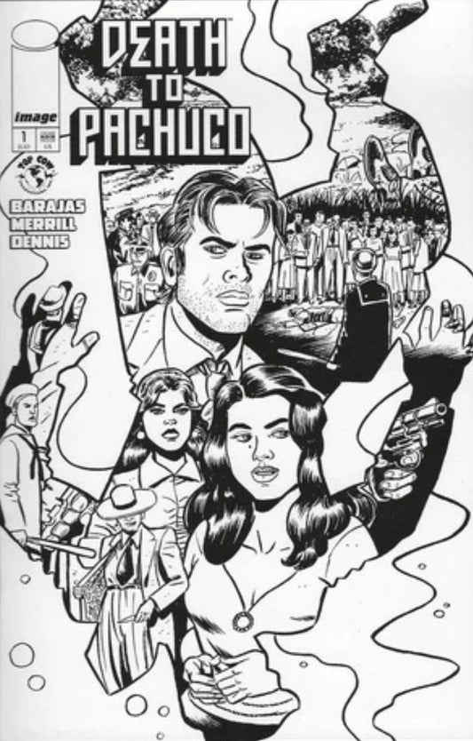 Death To Pachuco (2025) #1 Chicano Noir Exclusive Ashcan