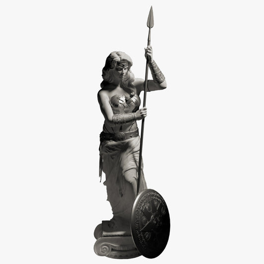 Wonder Woman: Princess of Themyscira Statue — Silver Edition