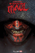 Character mask with red and black design, featuring 'Star Wars: Shadow of Maul' text.