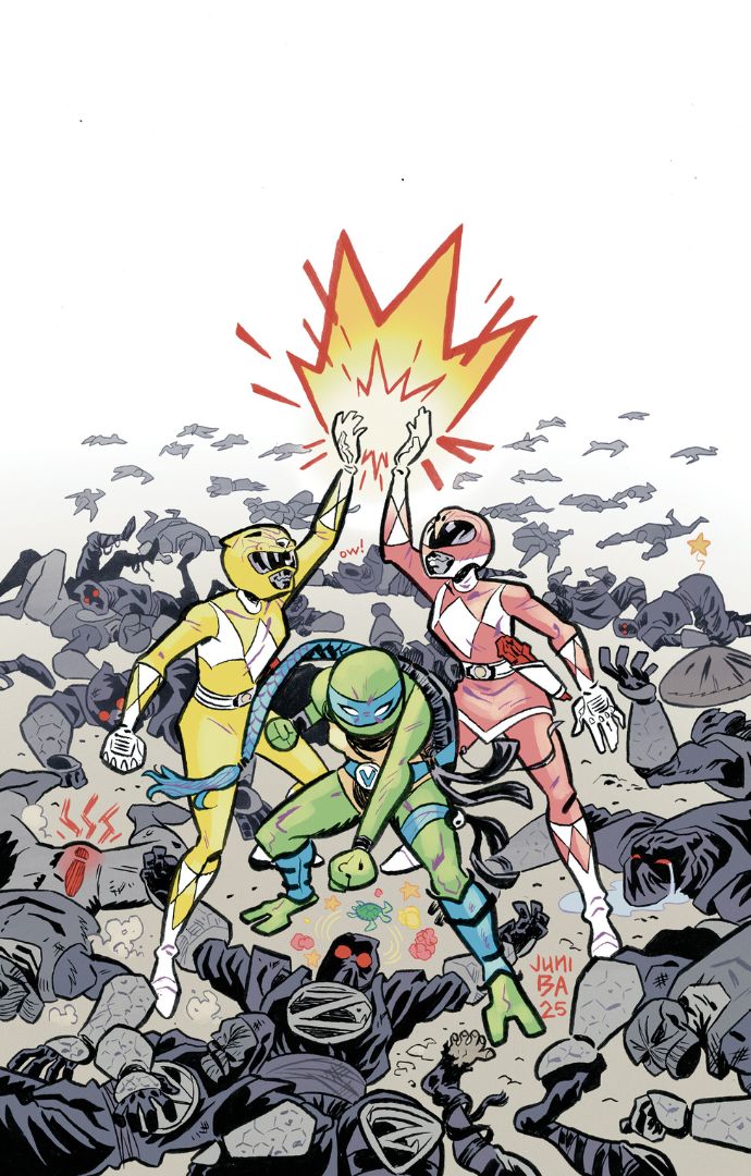 Mighty Morphin Power Rangers/Teenage Mutant Ninja Turtles III #5 J 1:5 Variant Edition (Full Art, Foil, Tba)