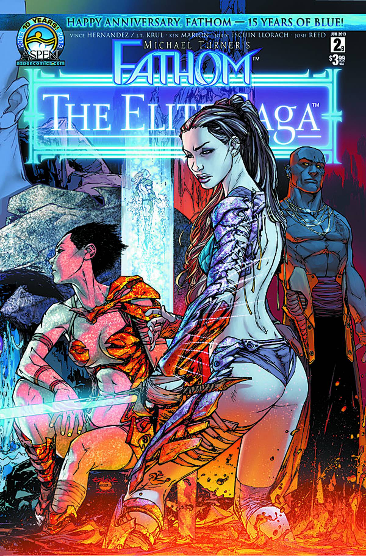 Michael Turner's Fathom: The Elite Saga (2013) #2B