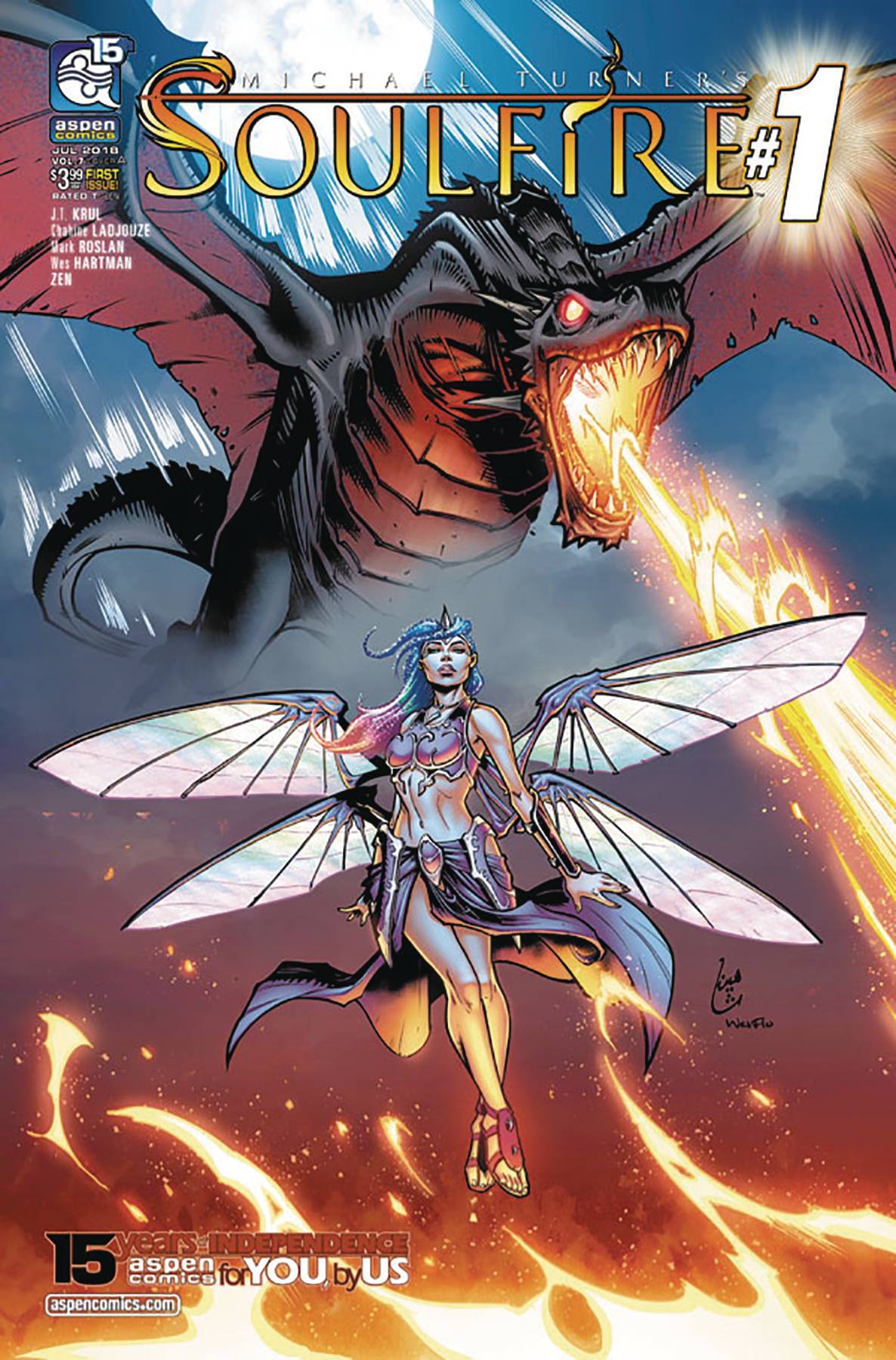 Michael Turner's Soulfire (2018) #1