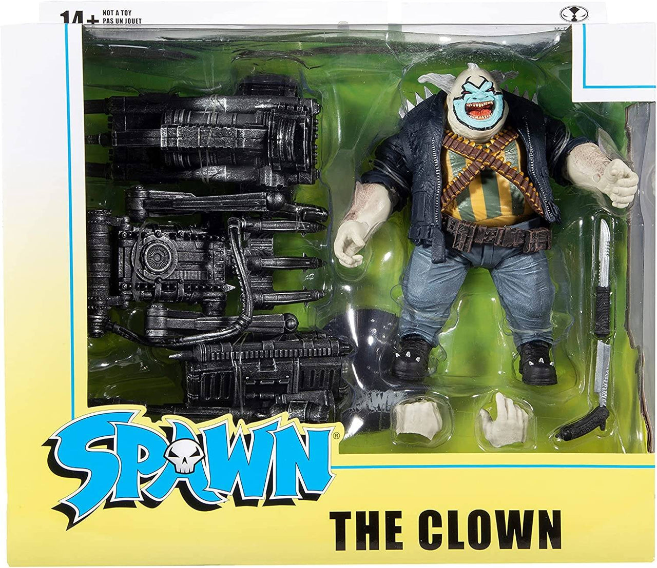 Spawn 7in Scale Clown Deluxe Action Figure Case