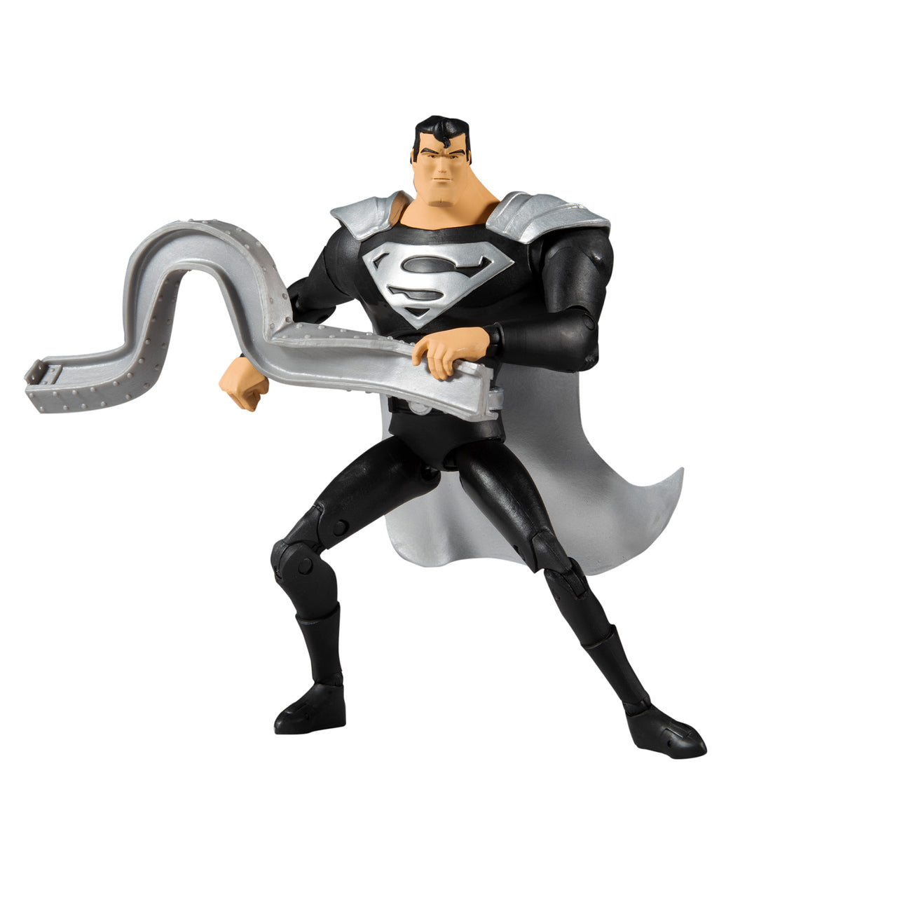 DC Multiverse Animated Superman Black Suit 7in Scale Action Figure