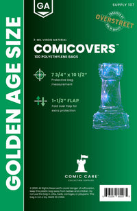 Thumbnail for Comic Care: Golden Age Size PE Bags (Pack of 100)