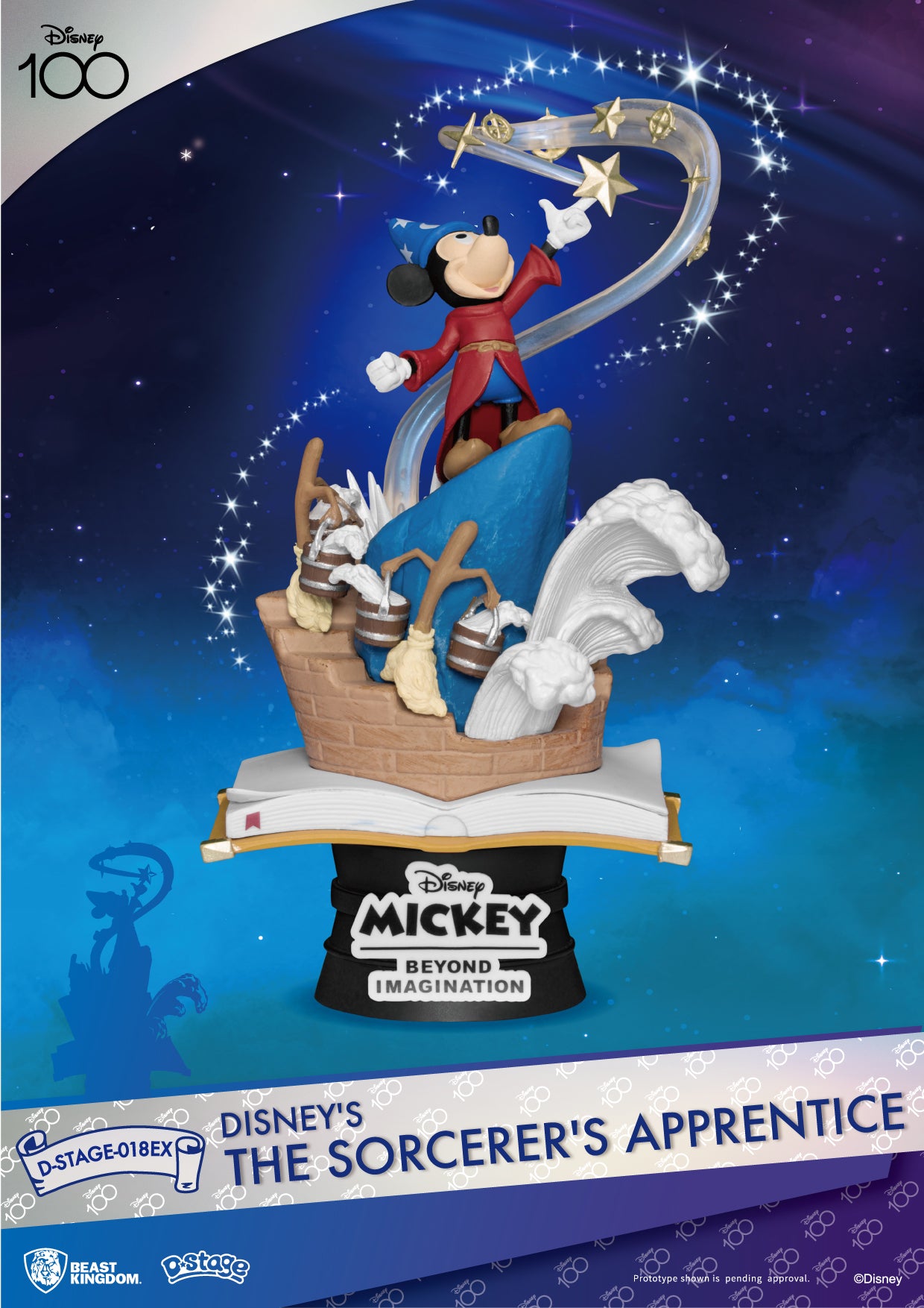 Sorcerer's Apprentice D-Stage-018ex 6in Statue - Exclusive