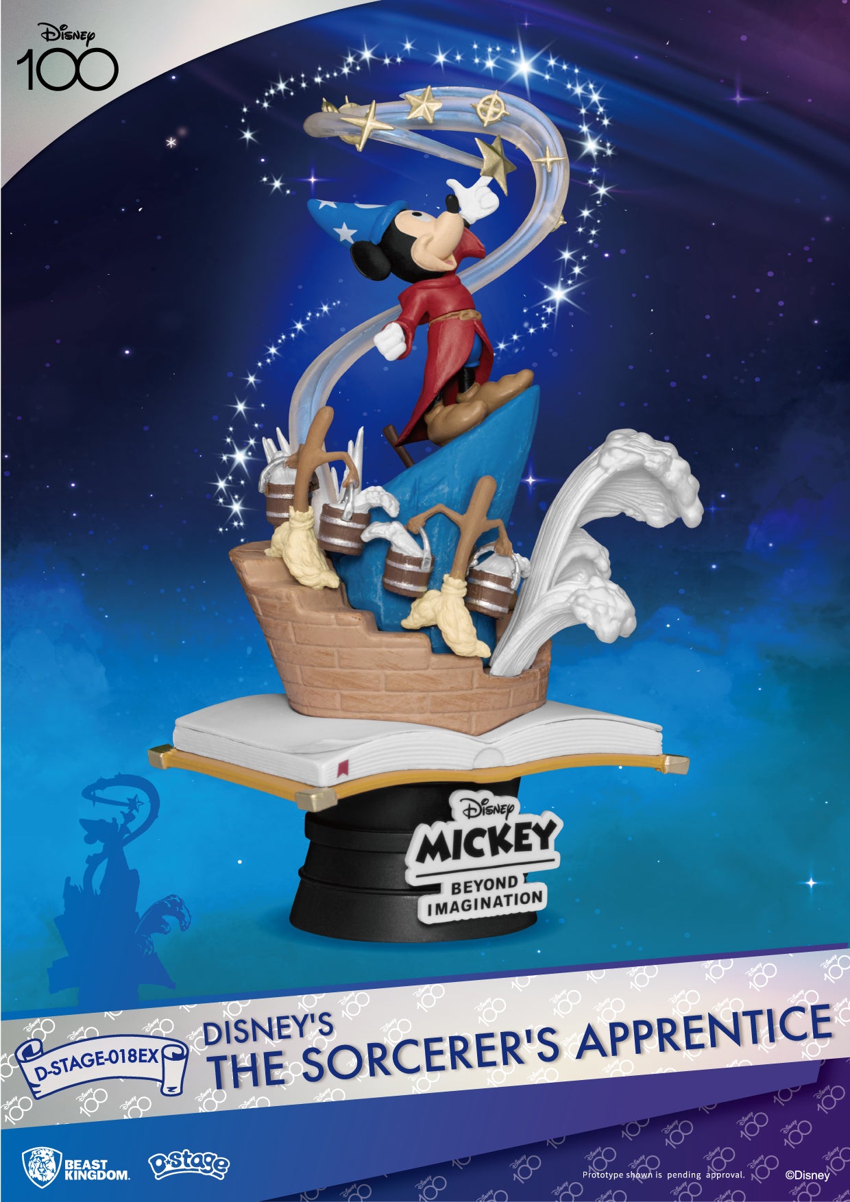 Sorcerer's Apprentice D-Stage-018ex 6in Statue - Exclusive
