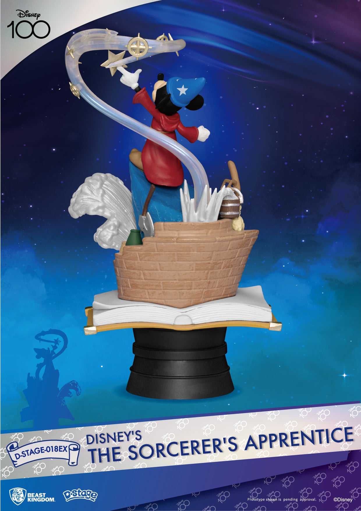 Sorcerer's Apprentice D-Stage-018ex 6in Statue - Exclusive