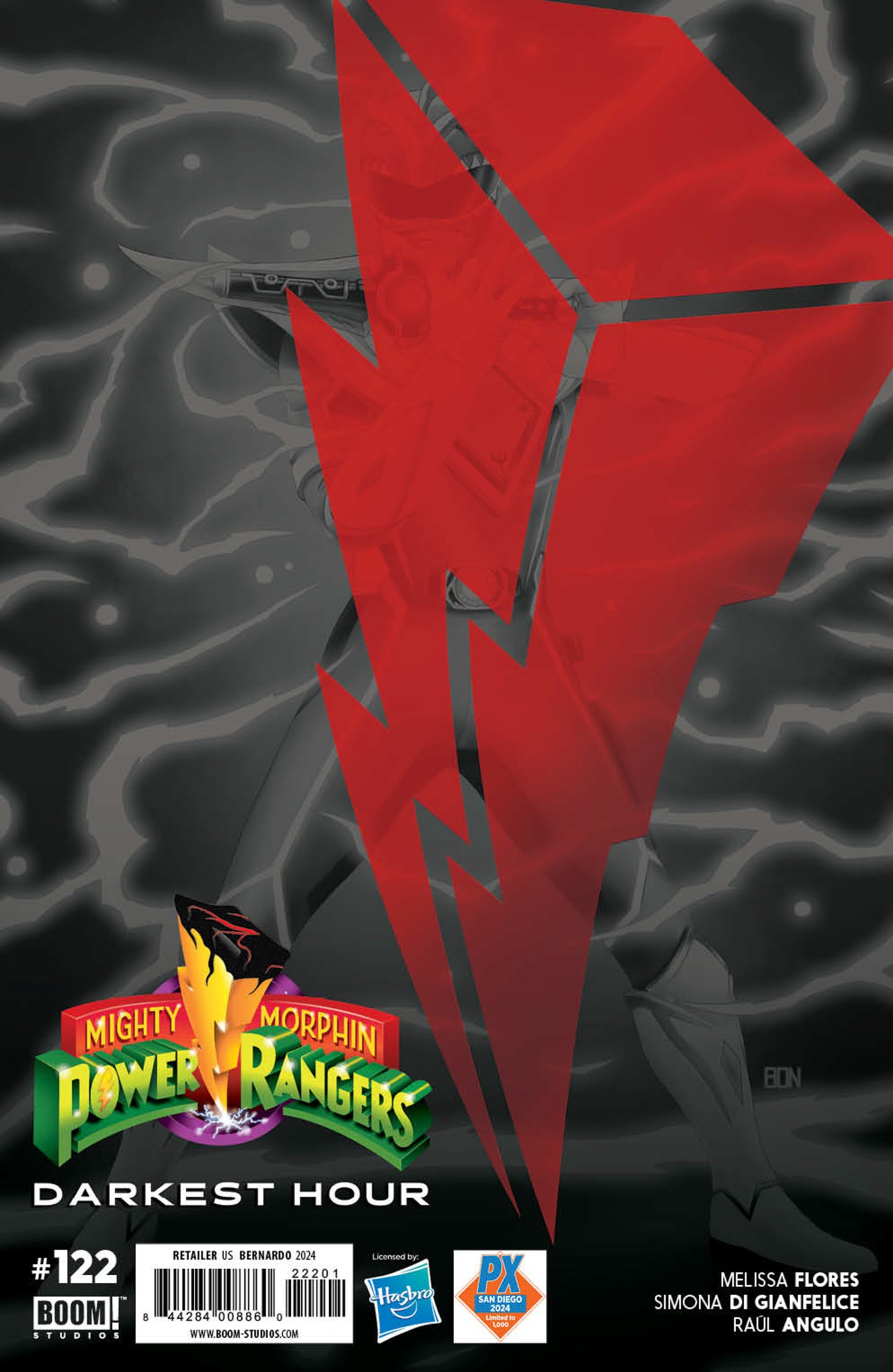 Mighty Morphin Power Rangers (2022) #122PX-A