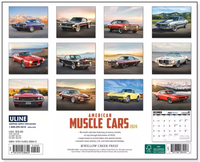 Thumbnail for American Muscle Cars 18-Month Calender - 2024