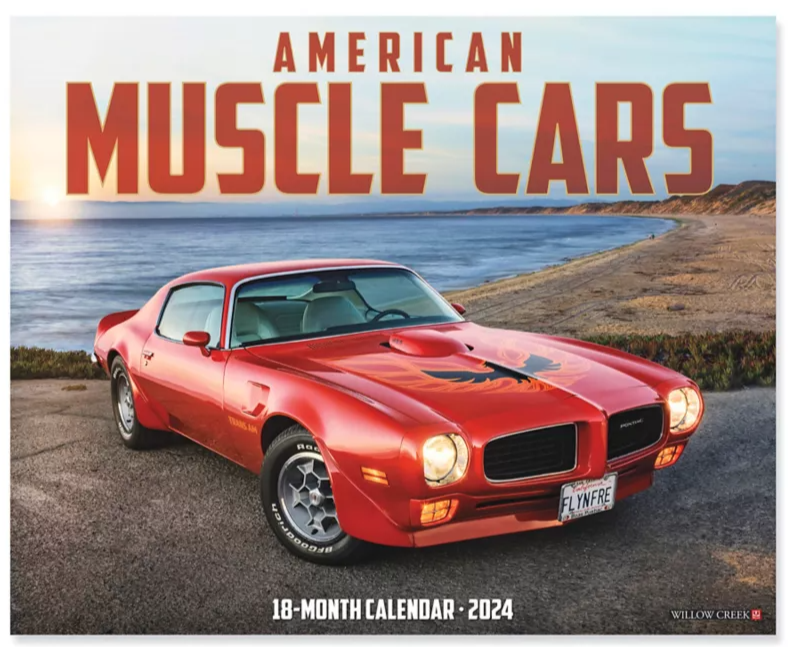 American Muscle Cars 18-Month Calender - 2024